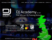 Tablet Screenshot of djacademy.org.uk
